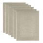 Senso 9x12" Clear Primed Linen Canvas 3/4" Deep, Box of 6