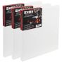 SoHo Heavyweight Stretched 100% Cotton Canvas - Pack of 3, 30"x36"