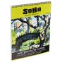 SoHo Watercolor Spiral Pad 11"x14", 140 lb. Cold Press (12 Sheets)