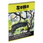 SoHo Watercolor Spiral Pad 12"x16", 140 lb. (12 Sheets)