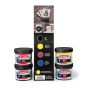 Set of 4, 4oz Acrylic Screen Printing Inks