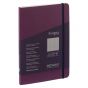 Fabriano EcoQua+ Notebook 5.8 x 8.3" Dot Grid Stitch-Bound Wine