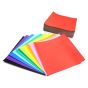 An assortment of brightly colored, lightweight paper