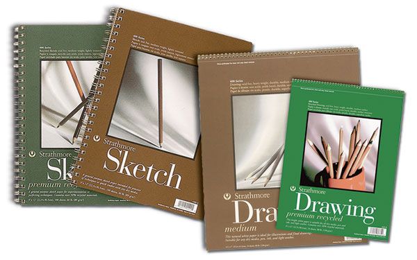 Strathmore 400 Series Sketch Pad 11x14 100 Sheets