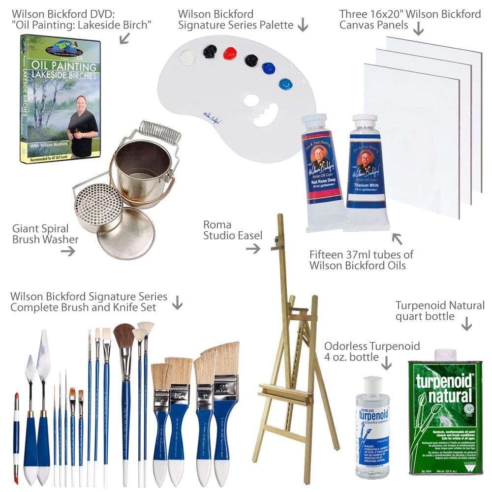 10 Oil Painting Supplies for Beginners 