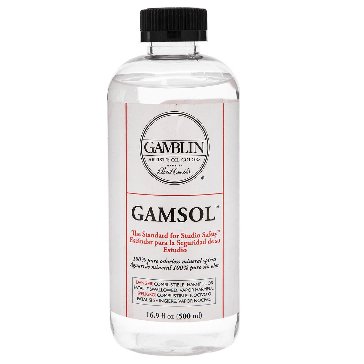 Gamblin Gamsol Odorless Mineral Spirits Bottle, 4.2oz