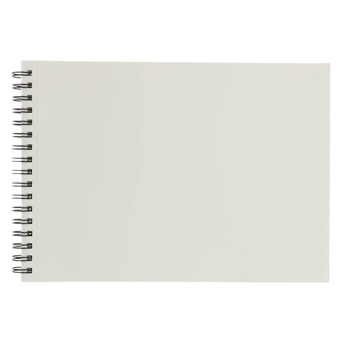 Fabriano Spiral-Bound Landscape Drawing Book - Black