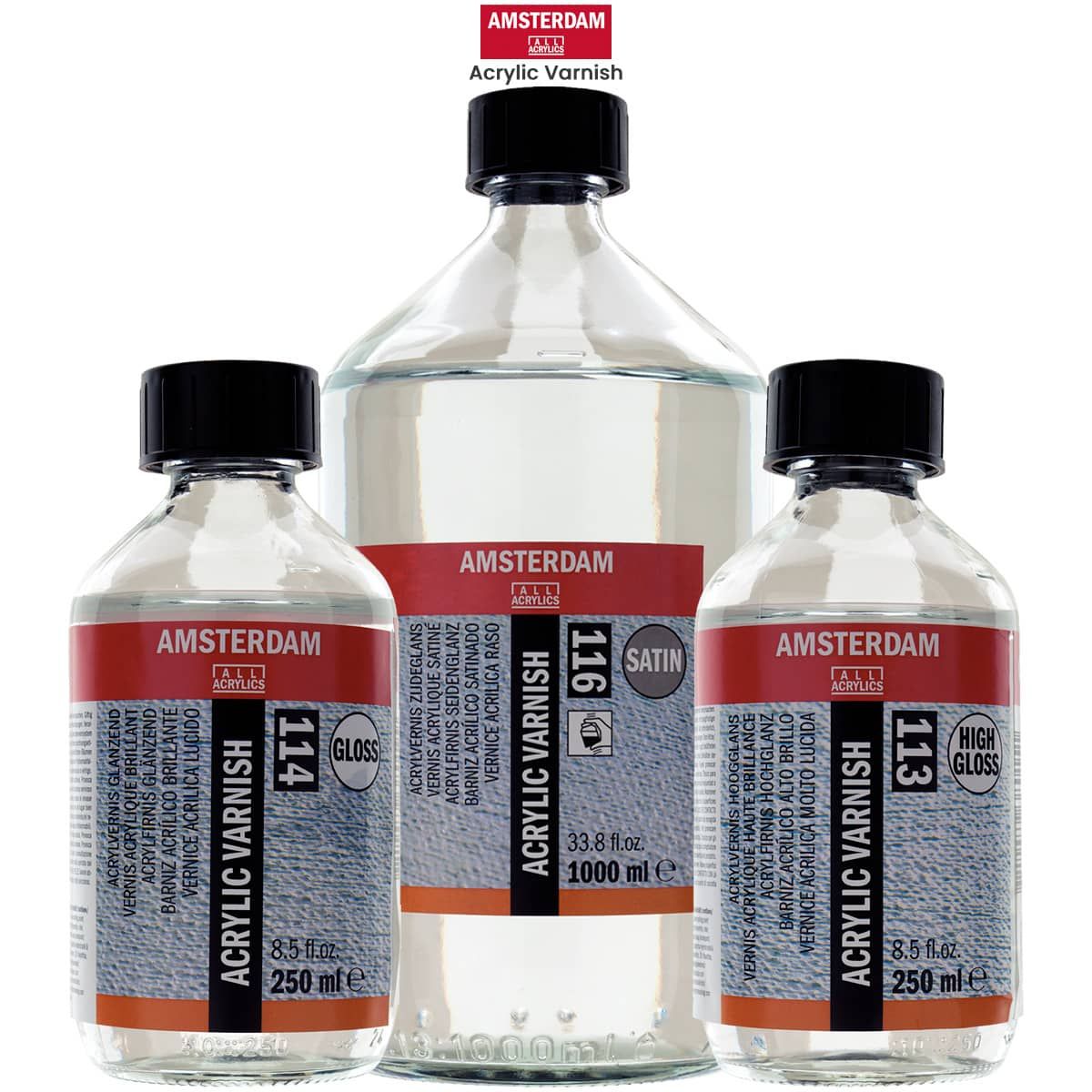 Acrylic varnish 116 satin spray can 400 ml