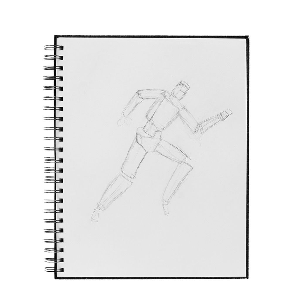 Art Alternatives Hard-Bound Sketch Book, 11 x 14
