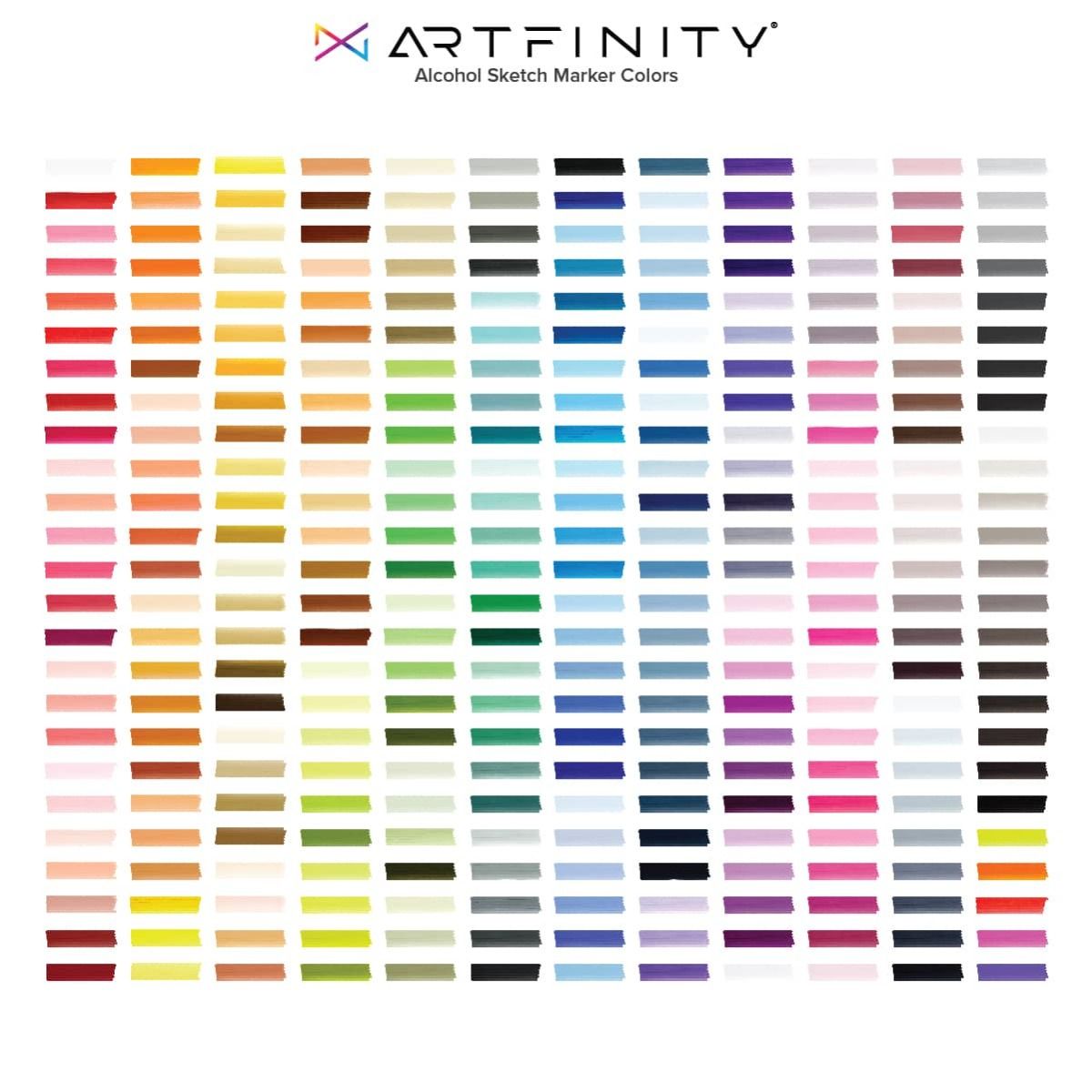 Artfinity Sketch Marker Sets - Vibrant, Professional, Dye-Based Alcohol  Markers for Artists, Drawing, Students, Travel, & More! - [Flagstone Red  RV6-4 - Set of 3] 