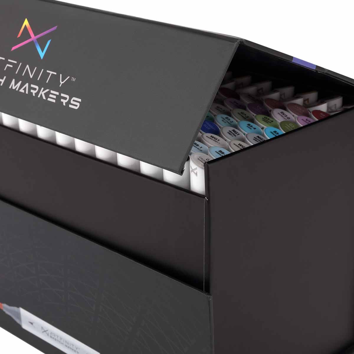 Artfinity Sketch Marker Sets - Vibrant, Professional, Dye-Based Alcohol  Markers for Artists, Drawing, Students, Travel, & More! - [Pewter BV9-3 -  Set