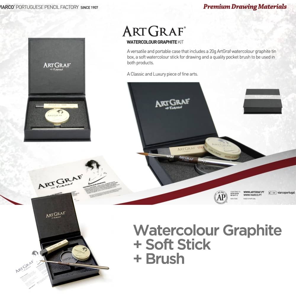Art Graf Water Soluble Graphite Powder - FLAX art & design