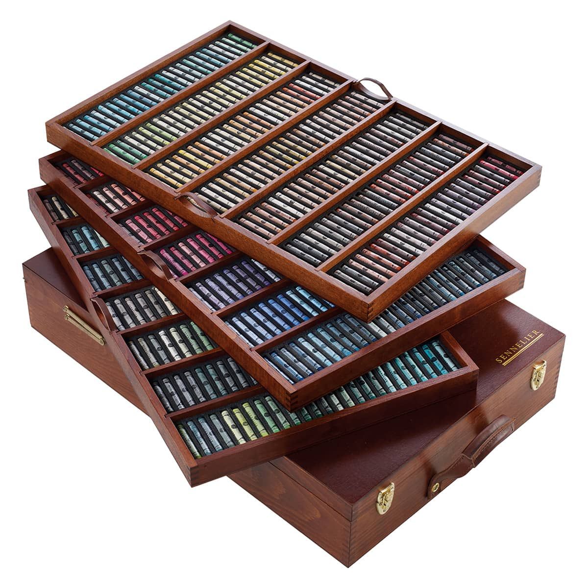  146 Piece Deluxe Art Set with Easel, Wooden Art Box