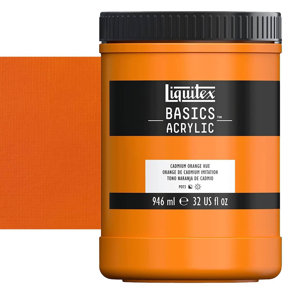 Liquitex Basics Acrylic Paint Cadmium Red Light Hue 4 oz