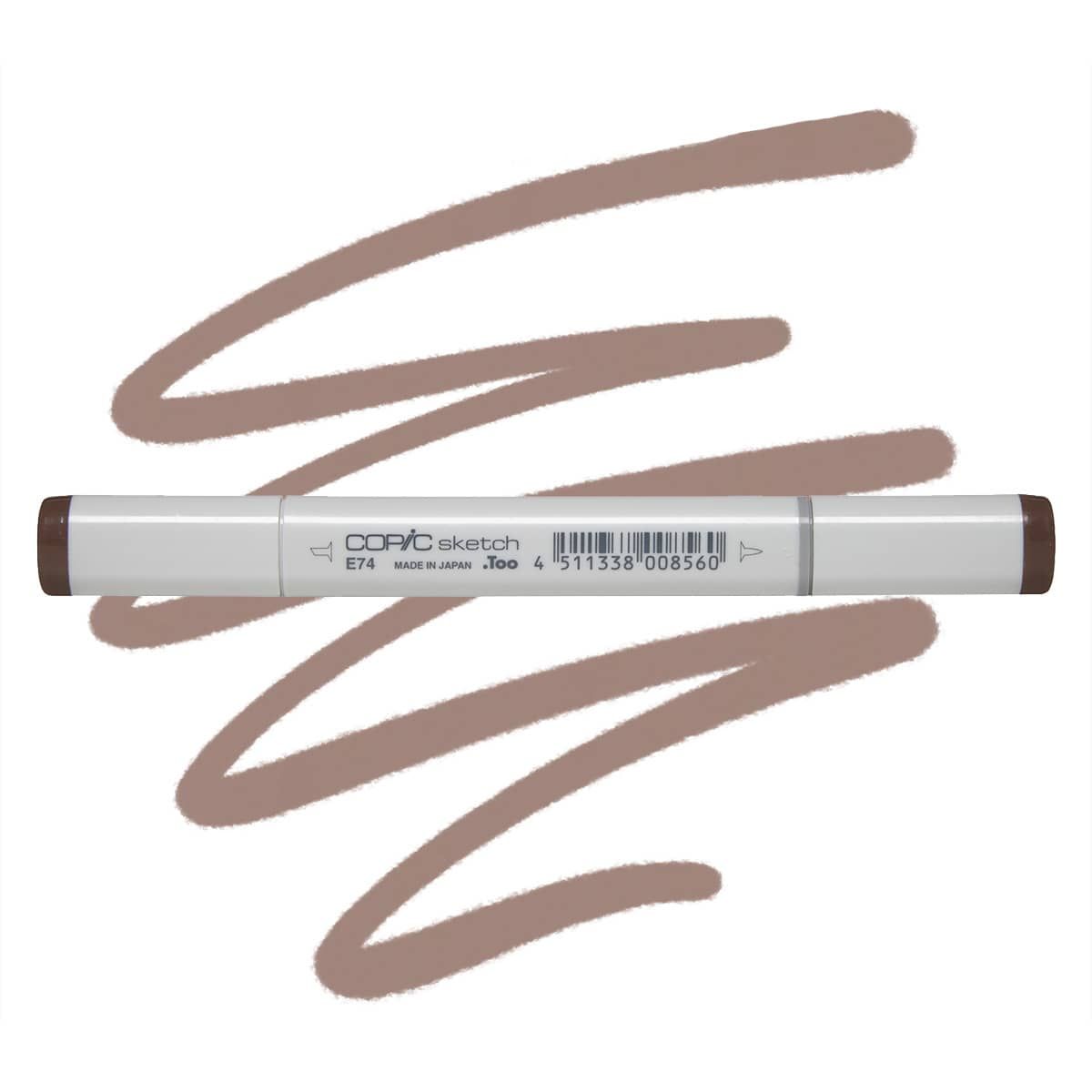 Copic Markers E74-Sketch, Cocoa Brown