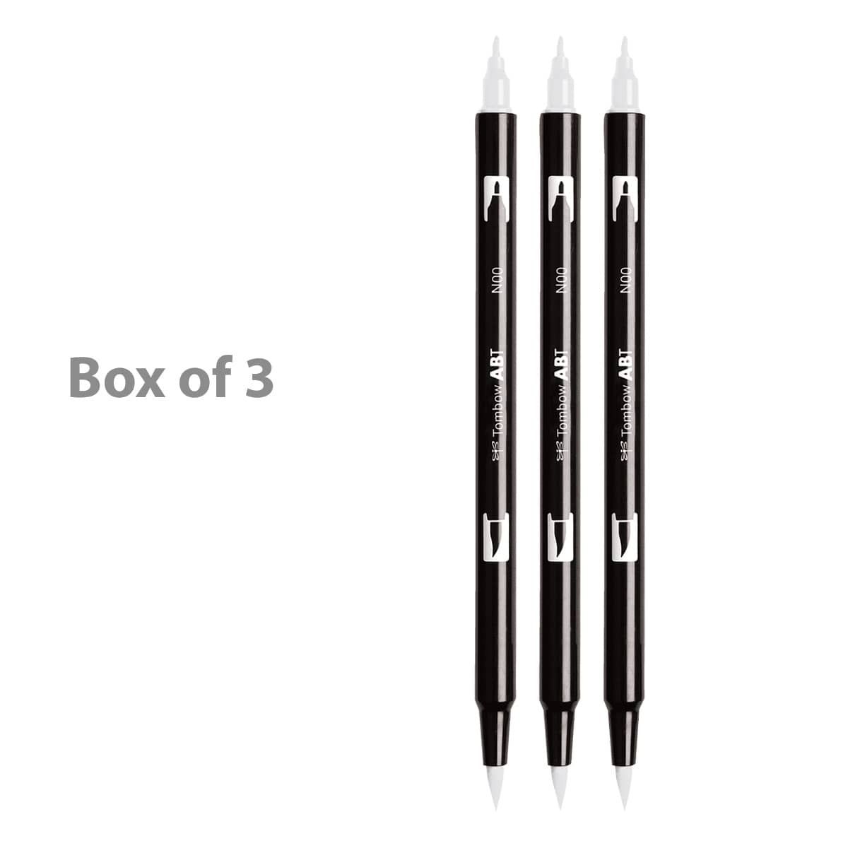 Tombow Dual Brush Colorless Blender 3-Pack | Jerry's Artarama