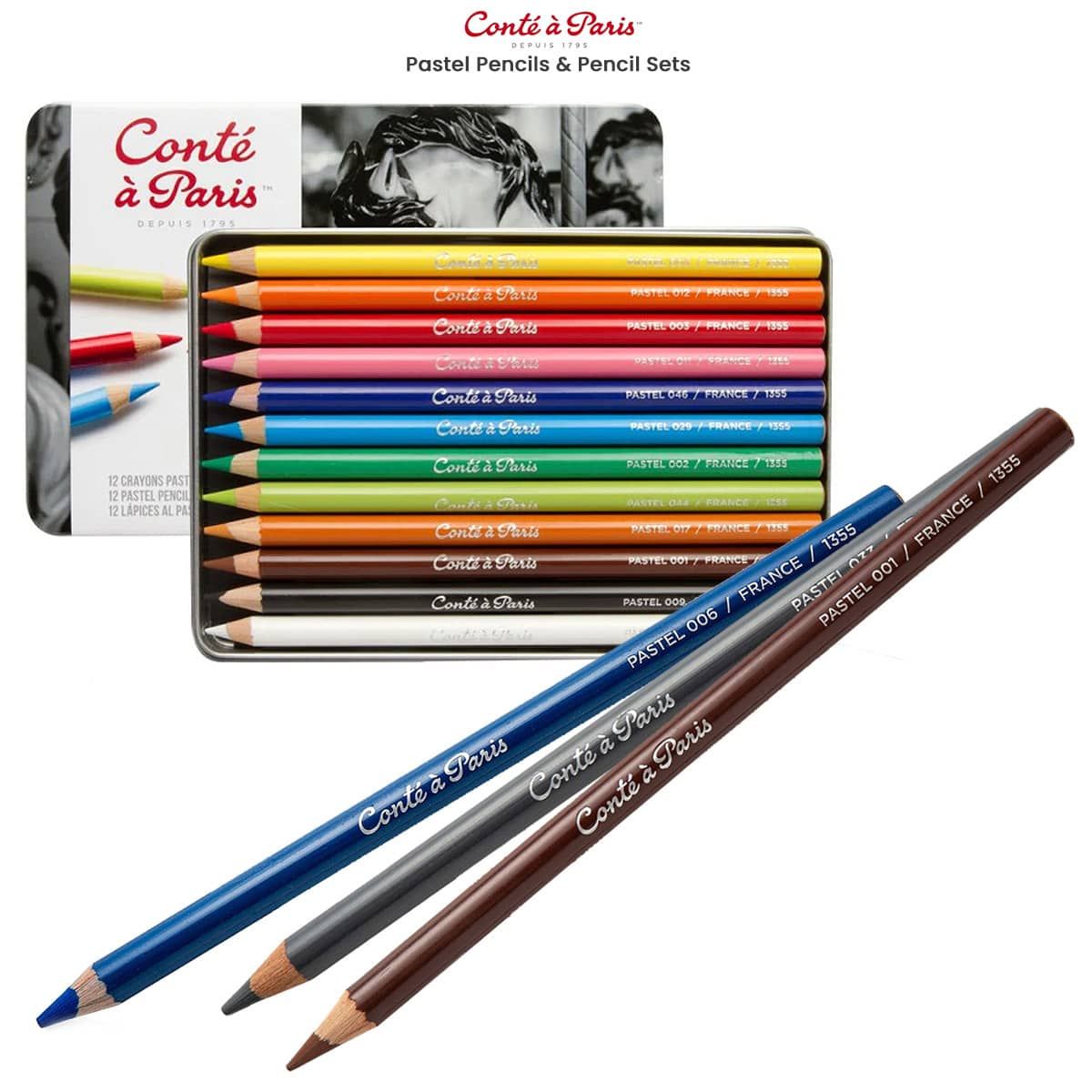 POSCA Pastel Pencil & Colored Pencil Assortment & Display