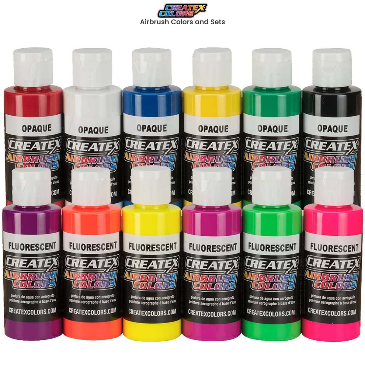 Quick Color Change Airbrush 6 in 1 Kit with Metal Airbrush Holder