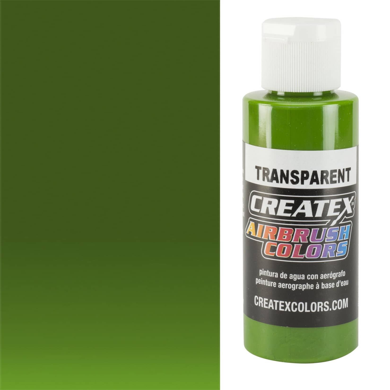Createx Airbrush Colors 2oz Transparent Tropical Green