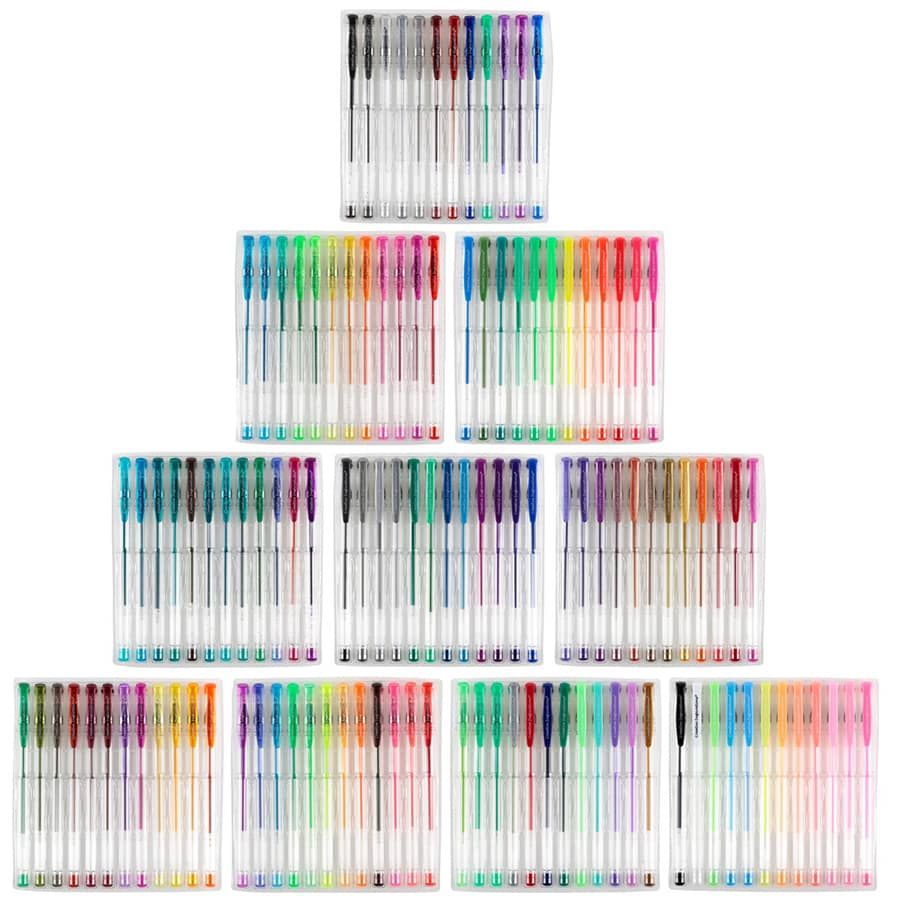 120 Color Gel Pen Set