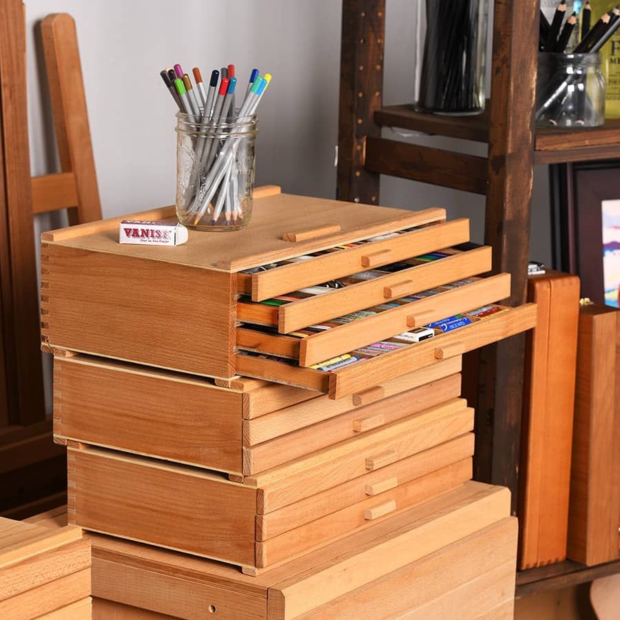  ArtMinds Wooden 4 Drawer Box by Make Market®