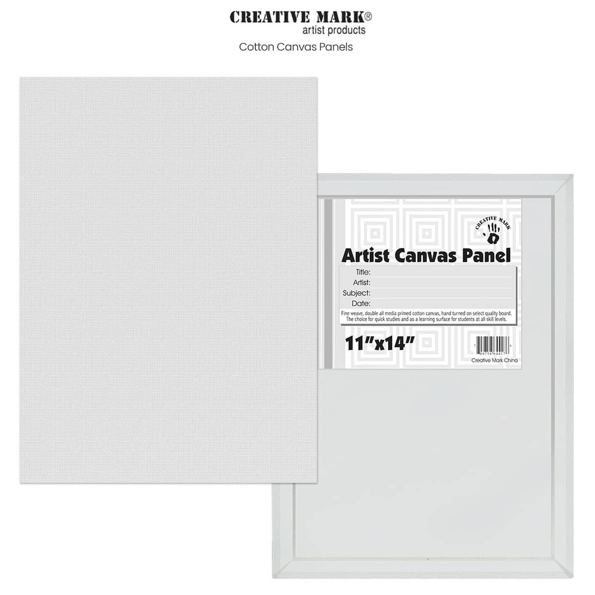 Painting Canvas Pack,Stretched Canvas Boards for Painting , 5x7, 8x10,  9x12, 11x14 Blank Canvas Panels 100% Cotton, Primed, Acid Free Blank Canvas  Bulk Pack for Painting Oil,Watercolor : : Arts & Crafts