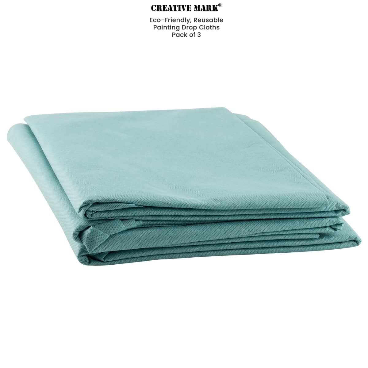 Reuseable Painting Drop Cloth 3-Pack 5' x 8