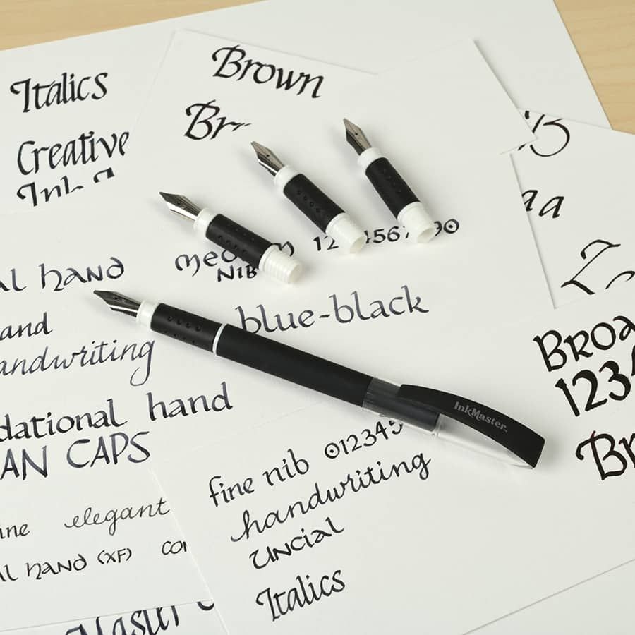 How to use a fountain pen for calligraphy - The Pen Company Blog