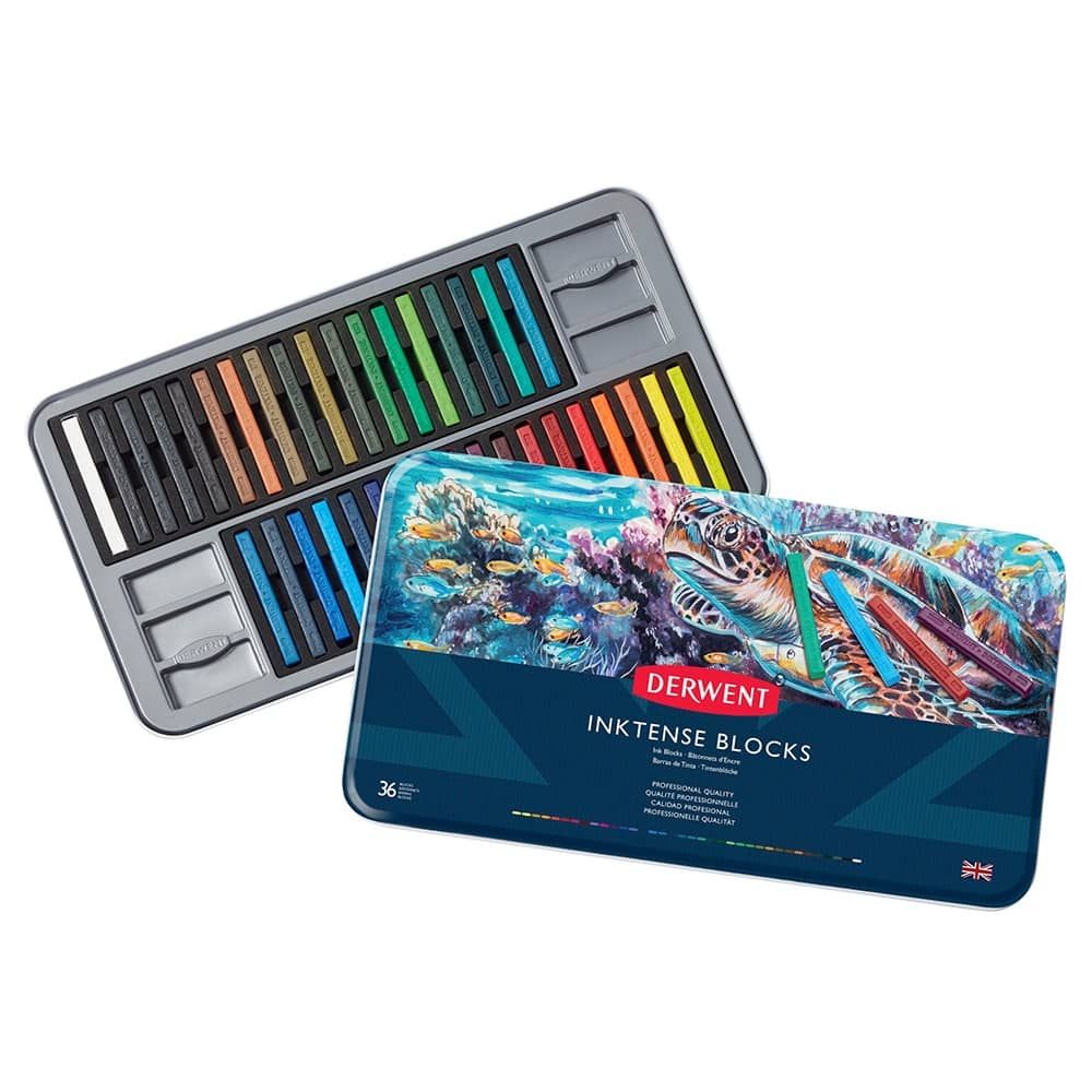 Carry the brilliance of Inktense in your pocket with Derwent Inktense Paint  Pan Travel Sets