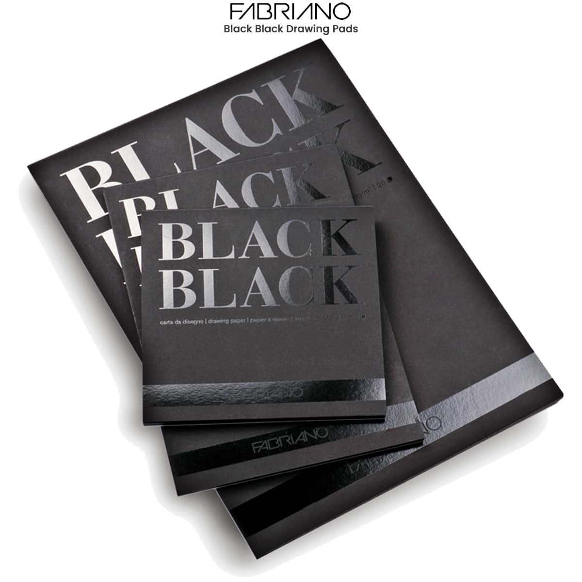 Black Black Drawing Pads