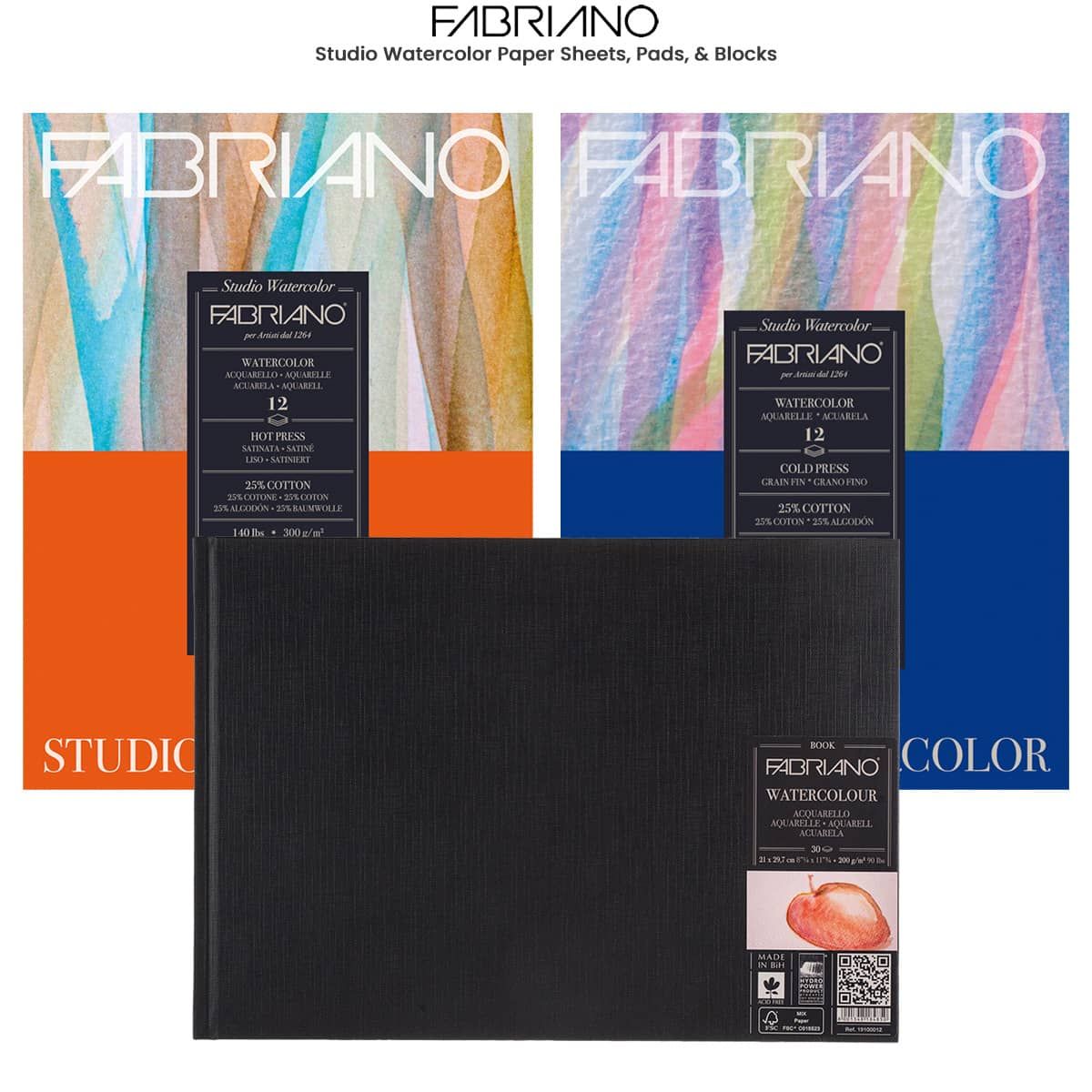 Review: Fabriano Artistico Coldpress Watercolour Paper (300GSM