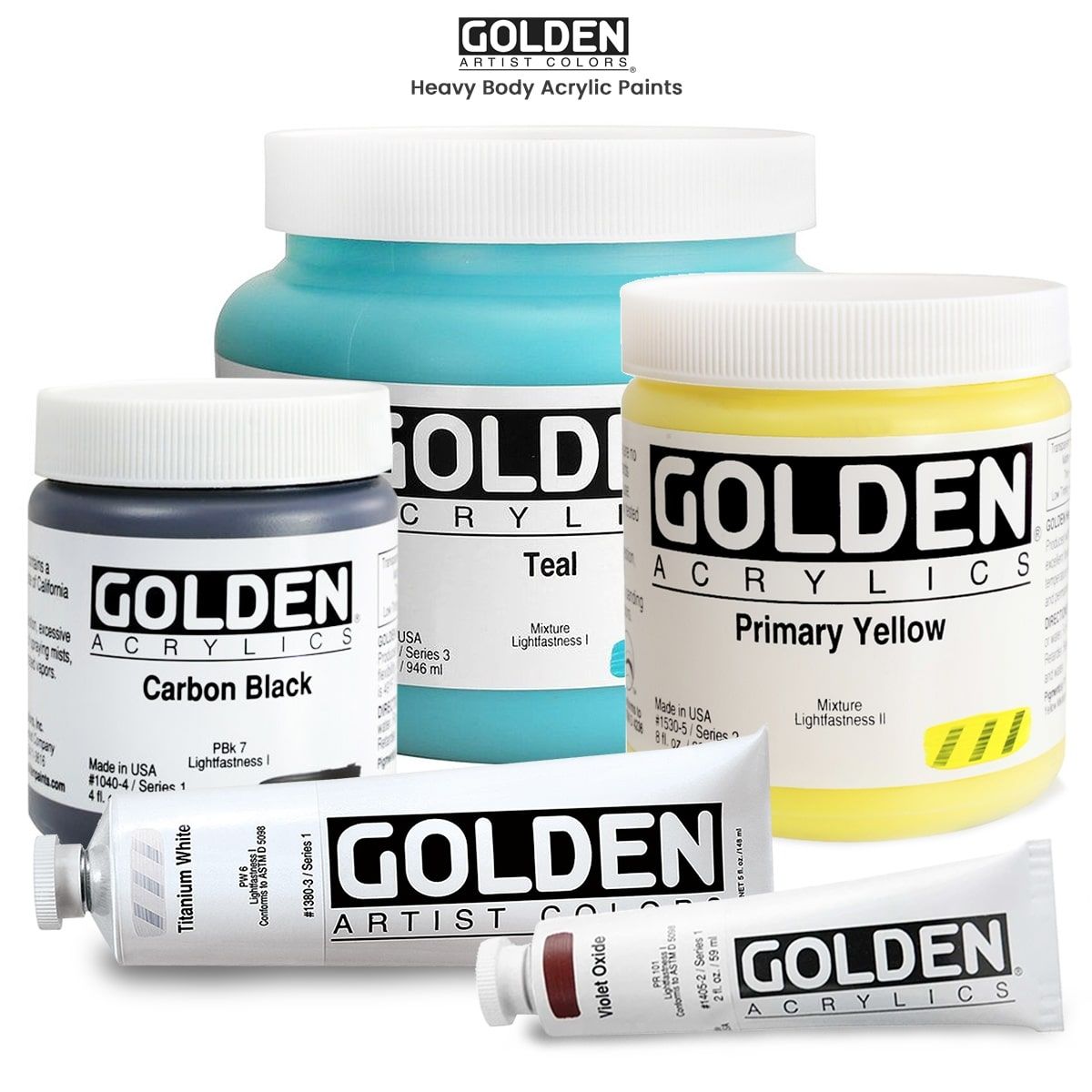 Golden Fluid Mixing Set