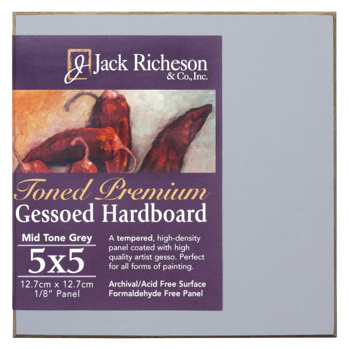 Gesso Primed Panel - 1/8 Hardboard | Trekell Art Supplies 6 x 8