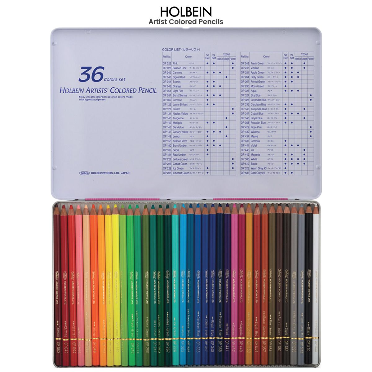 Holbein Artists' Colored Pencils 150 Set – A Review
