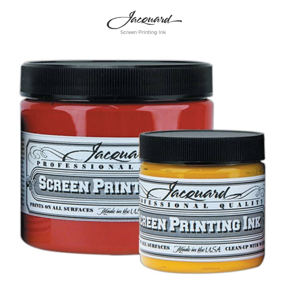 Jacquard Professional Screen Print Ink, Water-Soluable, 4oz Jar