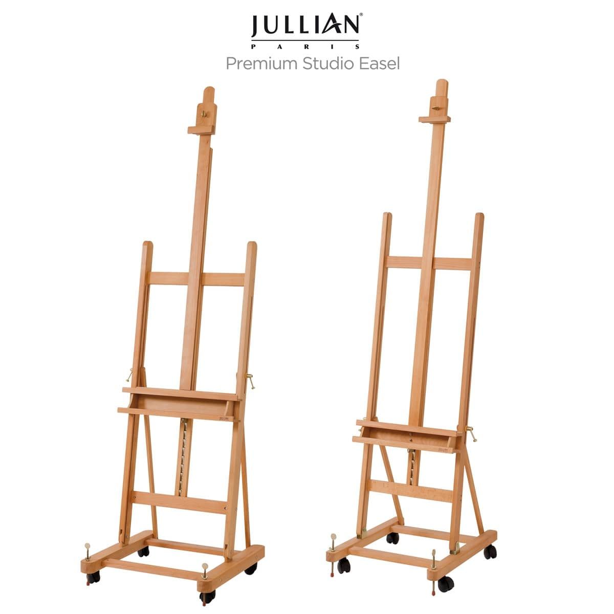 Heavy Duty Oil Water Painting Easel Artist Easel H-Frame Wooden For Kids  Student