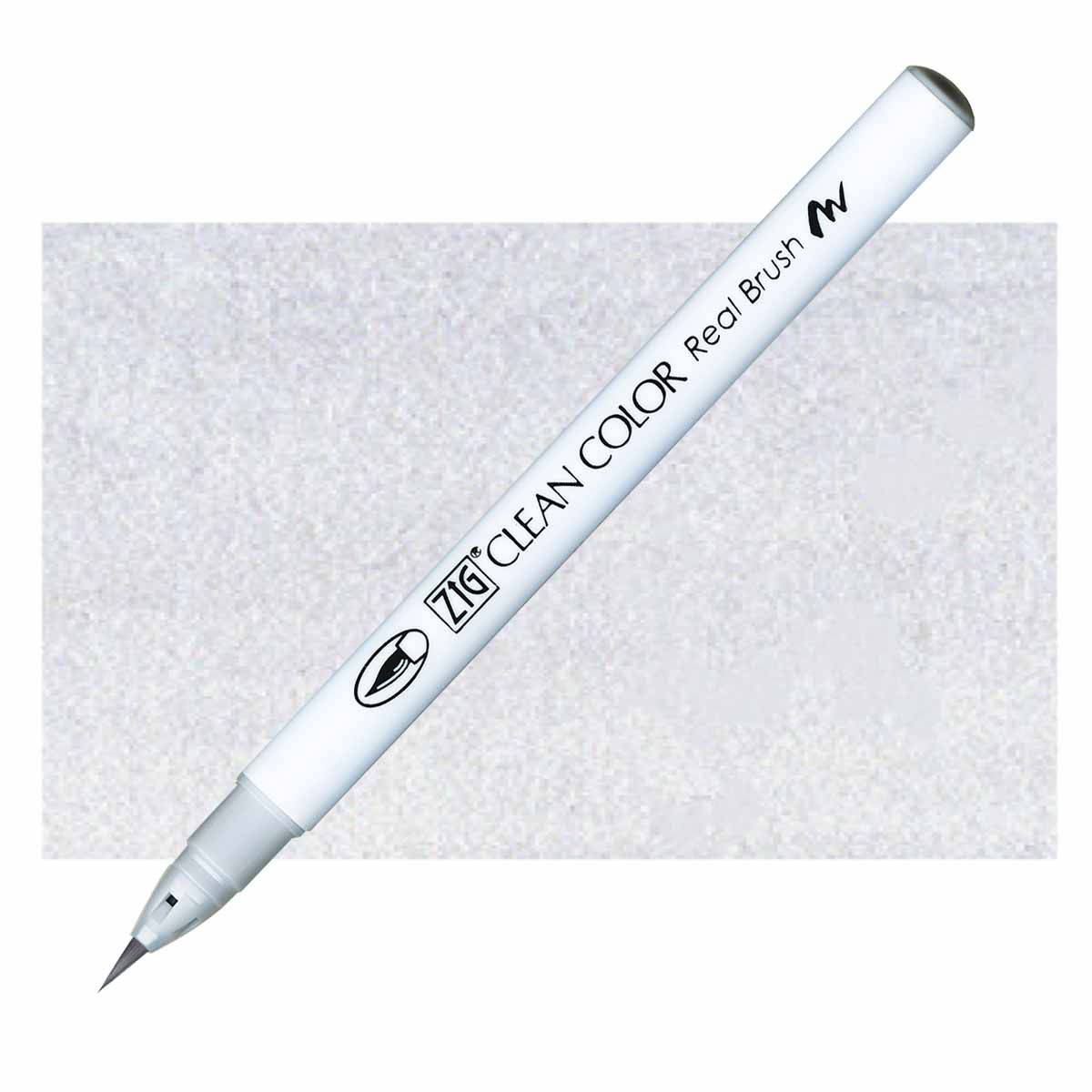 Kuretake - Brush Pen - Silver