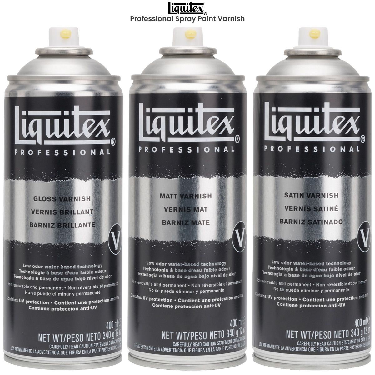 Liquitex Professional Satin Varnish Spray 400ml 3950030 (Cannot