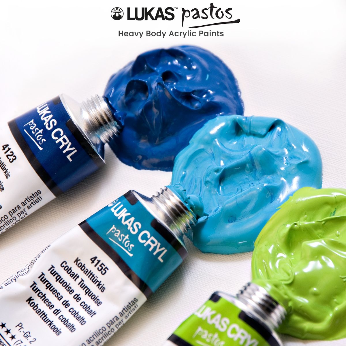  Lukas Cryl Liquid Soft Body Acrylic Paints for