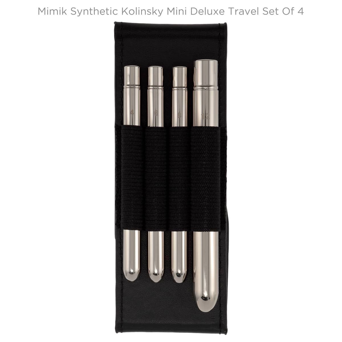 Creative Mark Mimik Kolinsky Synthetic Sable Short Handle Brushes And Sets  - Elite Professional Brushes for Painting, Artists, Students, & More! -  [Flat - 20] 