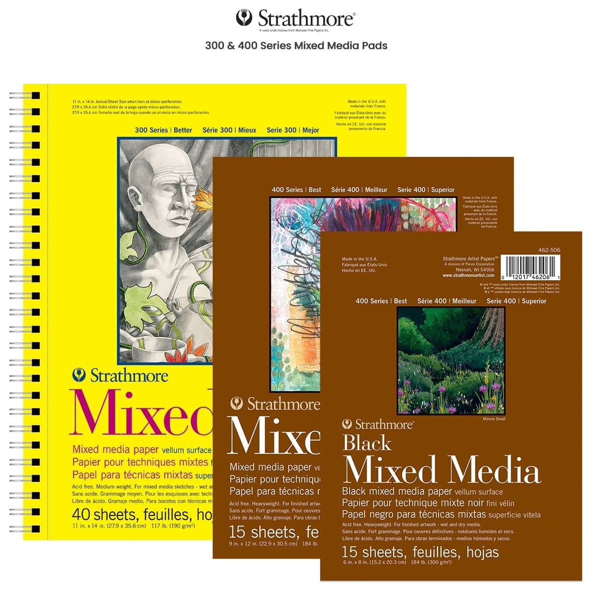Strathmore® 400 Series Mixed Media Paper Pad