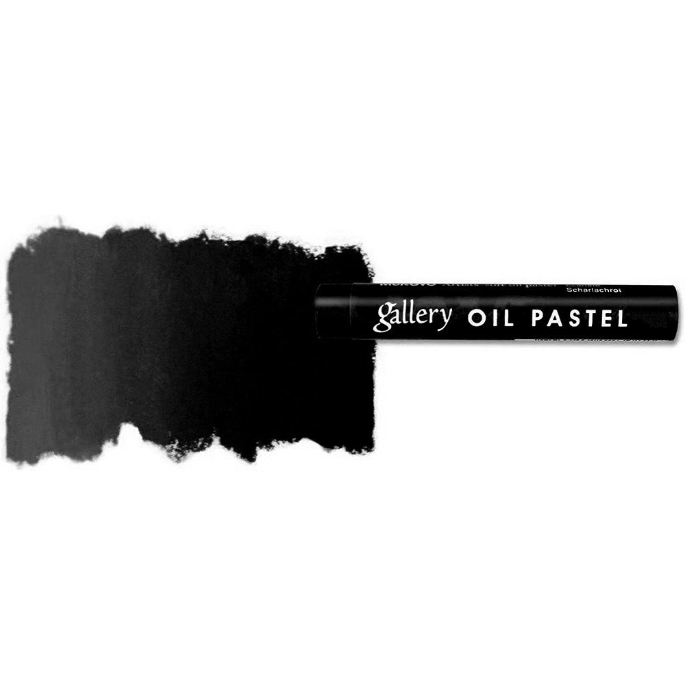 Mungyo Gallery Artist Soft Oil Pastel, Black, Box of 6