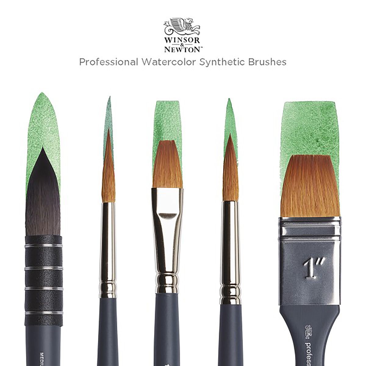 Winsor & Newton's Professional Synthetic Brushes - The Art Dog Blog