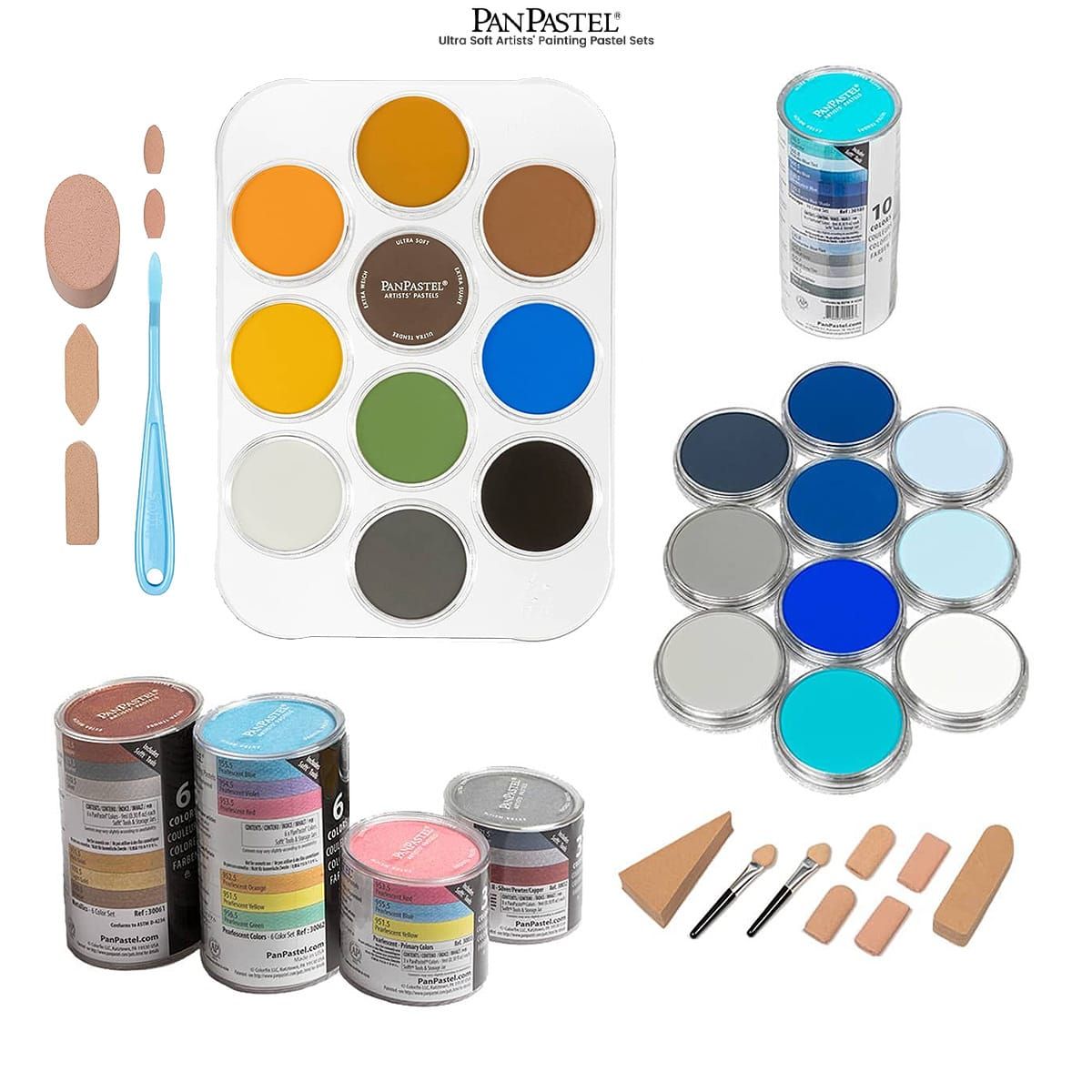 Buy Pigment Palette - 16 colours - #2 Online - Planet Nails