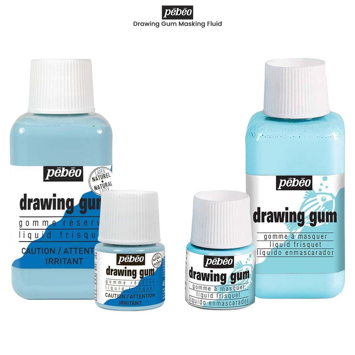  Jeanoko Drawing Gum, Masking Fluid Marker Pen White