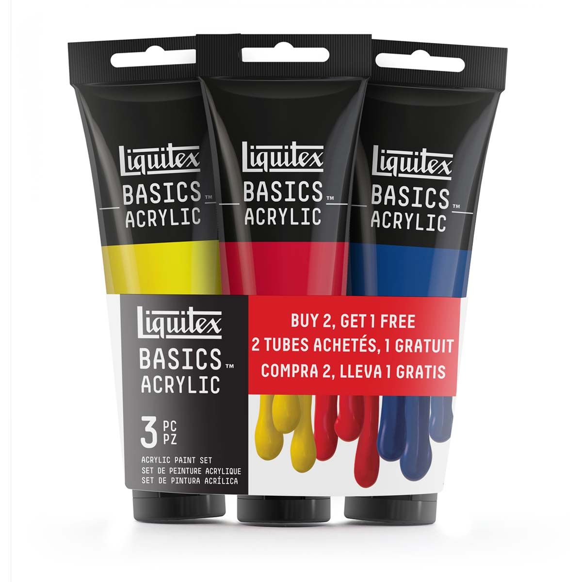 Liquitex Basics Acrylics Best Selling Set