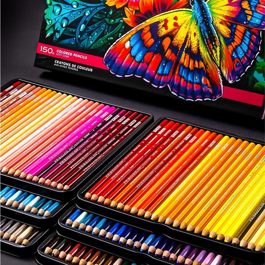 Prismacolor 150 color Pencils Art Kit Artist Premier Wooden - Temu