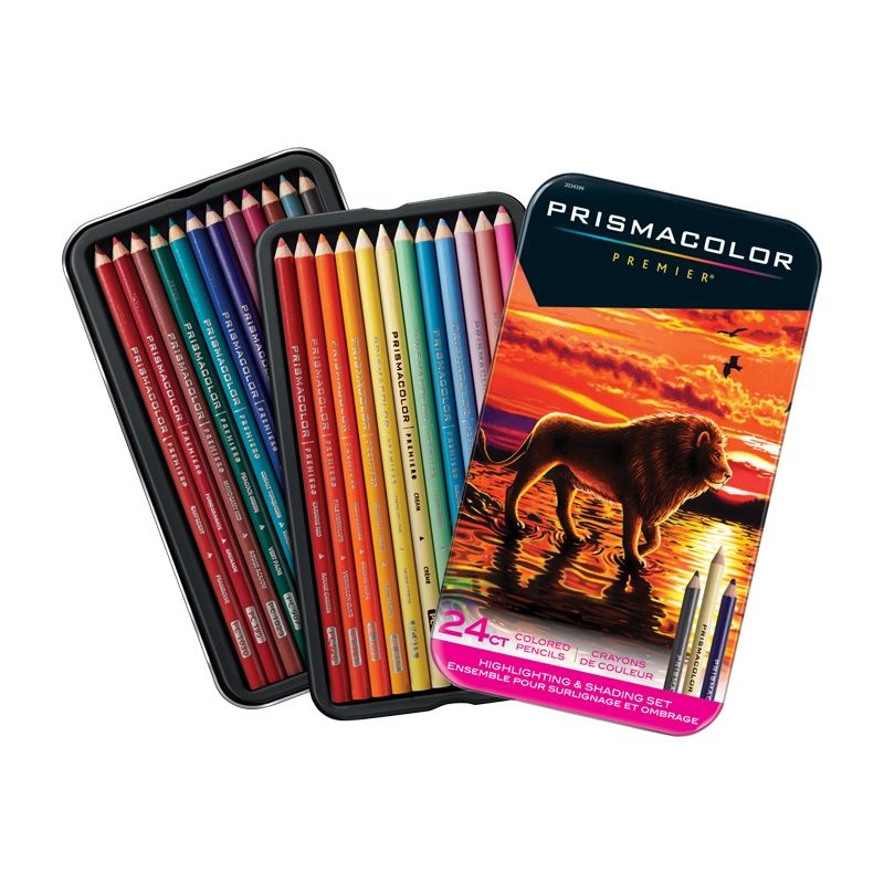 Prismacolor Premier Colored Pencils Tin Set of 72 - Assorted Colors