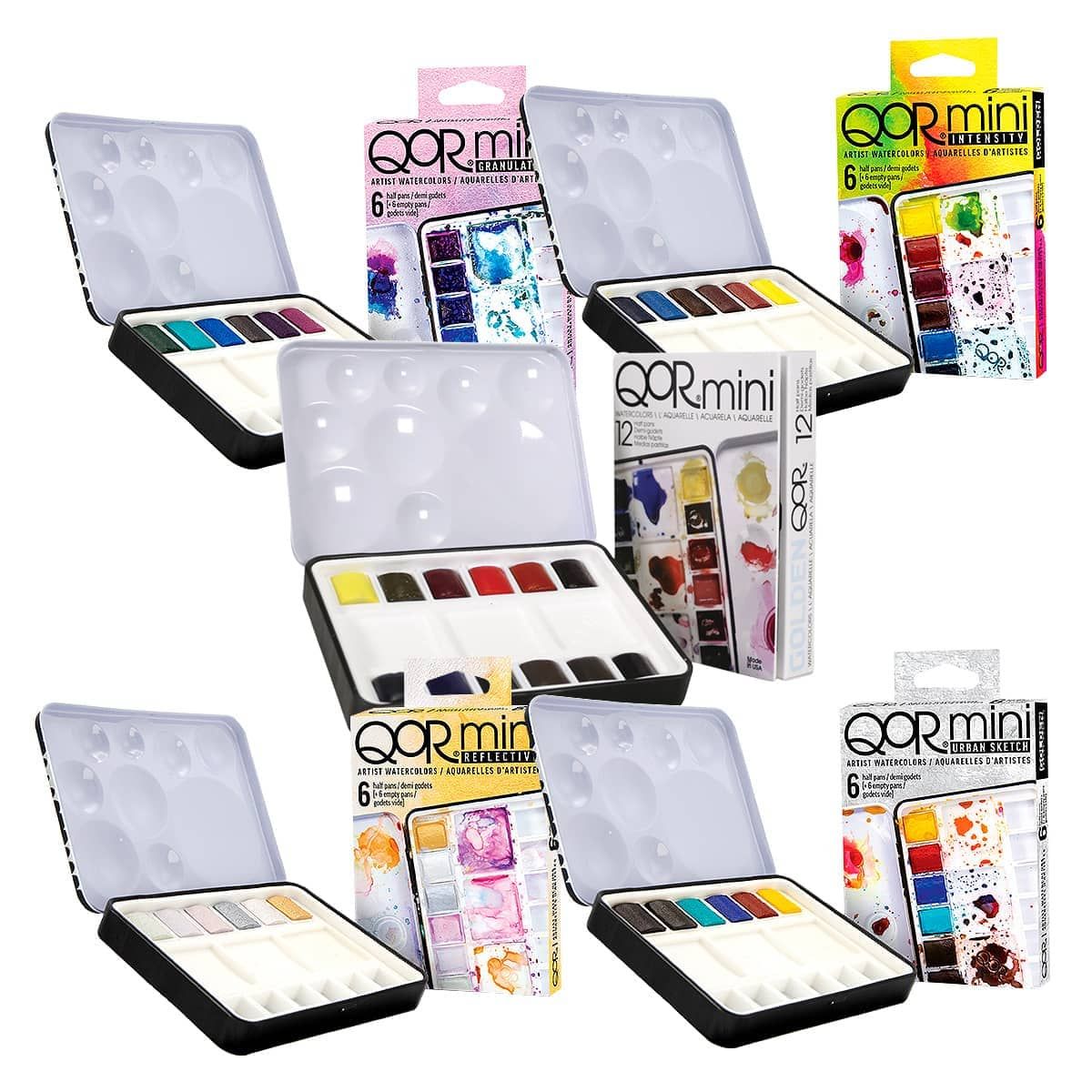 QoR Watercolor Paints & Sets