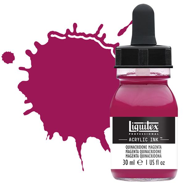 Liquitex Professional Acrylic Ink 30ml Bottle Fluorescent Blue